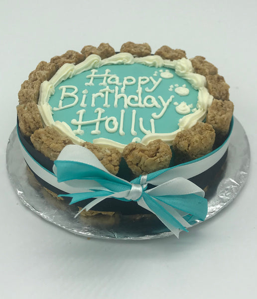 4" One Layer Cake with Bones