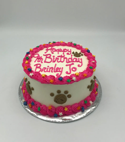 6” round ‘Elegant’ cake